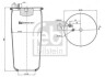 Купити Пневмоподушка підвіски без поршня FEBI BILSTEIN 35617 (фото1) підбір по VIN коду, ціна 2106 грн.