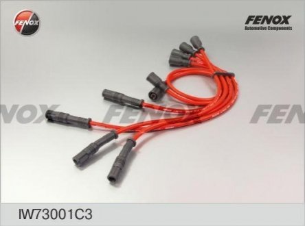 Купить Провода высоковольтные (Silicone) (5шт) Lada 2107 FENOX iw73001c3 (фото1) подбор по VIN коду, цена 367 грн.