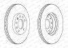 Купити Гальмівний диск BMW E12, E28, SAAB 9-3, Fiat Croma, Opel Vectra FERODO ddf1191 (фото2) підбір по VIN коду, ціна 2152 грн.