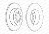 Купить Тормозной диск Seat Leon, Volkswagen Caddy, Golf, Skoda Octavia, Volkswagen Jetta, Audi A3, Skoda Yeti, Volkswagen EOS, Scirocco, Seat Altea, Toledo FERODO ddf1224c (фото2) подбор по VIN коду, цена 1246 грн.