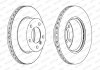 Купити Гальмівний диск BMW F20, E81, E87, F21 FERODO ddf1228 (фото2) підбір по VIN коду, ціна 1847 грн.