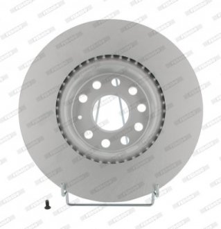 Купити Гальмівний диск Volkswagen Passat, Caddy, Golf, Skoda Superb, Volkswagen Jetta, Sharan, Audi TT, Volkswagen Tiguan, Touran, EOS, Audi Q3 FERODO ddf1305c (фото1) підбір по VIN коду, ціна 2337 грн.