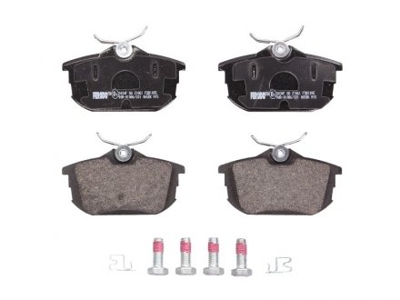 Комплект тормозных колодок из 4 шт. дисков Mitsubishi Carisma, Volvo S40, V40, Mitsubishi Space Star, Colt FERODO fdb1095