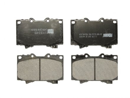 Комплект тормозных колодок из 4 шт. дисков FERODO fdb1456