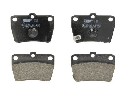 Колодки тормозные задние Toyota RAV4 94-05 (akebono) Toyota Rav-4, Seat Ibiza FERODO fdb1531