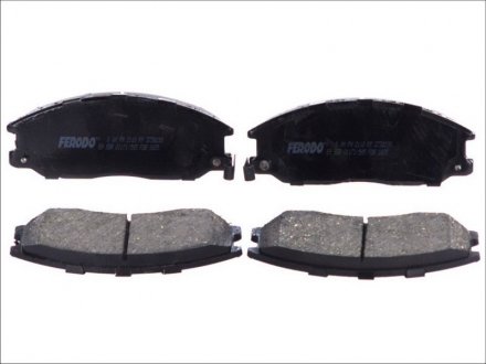 Комплект тормозных колодок из 4 шт. дисков Hyundai H-1, Trajet, Santa Fe, SsangYong Rexton FERODO fdb1605