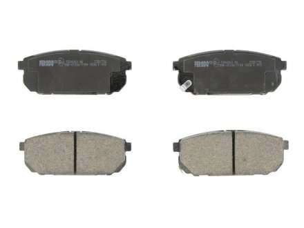 Купить Колодки тормозные задние Kia Sorento 02- (sumitomo) KIA Sorento FERODO fdb1736 (фото1) подбор по VIN коду, цена 1042 грн.