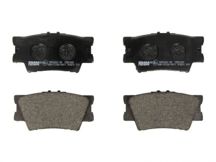 Комплект тормозных колодок из 4 шт. дисков Toyota Camry, Lexus ES, Toyota Rav-4 FERODO fdb1892