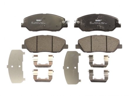 Комплект тормозных колодок из 4 шт. дисков KIA Sorento, SsangYong Korando, Hyundai Santa Fe FERODO fdb4111
