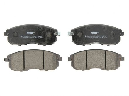 Комплект тормозных колодок из 4 шт. дисков Nissan Tiida, Juke FERODO fdb4148