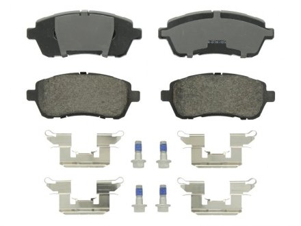 Комплект тормозных колодок из 4 шт. дисков Ford Fiesta, KA FERODO fdb4179