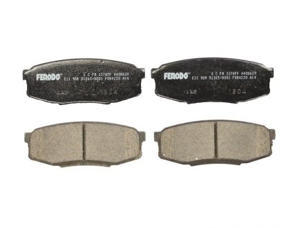 Комплект тормозных колодок из 4 шт. дисков FERODO fdb4230