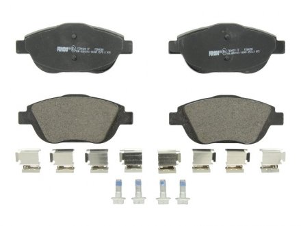Комплект тормозных колодок из 4 шт. дисков Citroen DS3, C3, Peugeot 2008 FERODO fdb4288