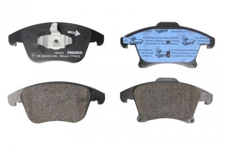 Комплект тормозных колодок из 4 шт. дисков Ford Mondeo, S-Max, Galaxy FERODO fdb4445