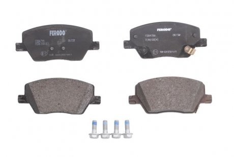 Купить Тормозные колодки дисковые Fiat Tipo FERODO fdb4799 (фото1) подбор по VIN коду, цена 2408 грн.