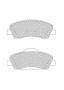 Комплект гальмівних колодок передн, CITROEN C4 CACTUS, C-ELYSEE PEUGEOT 301, 308 II, 308 II/KOMBI, 308/HATCHBACK 1.2-2.0D 11.12- FERODO fdb4823