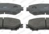 Купить Колодки тормозные дисковые Nissan Qashqai, X-Trail, Renault Kadjar FERODO fdb4843 (фото1) подбор по VIN коду, цена 1243 грн.