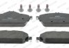 Купить Комплект тормозных колодок из 4 шт. дисков Mercedes W205, S205, C205, W213, S213, C124, C207, C238, A124, A207, A238 FERODO fdb4870 (фото1) подбор по VIN коду, цена 1765 грн.