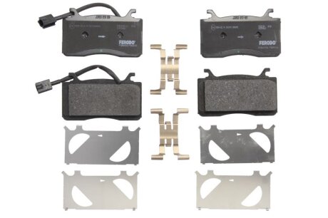 Комплект гальмівних колодок передн, ALFA ROMEO GIULIA, STELVIO 2.0/2.2D/2.9 10.15- FERODO fdb4932