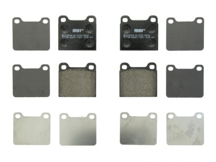 Тормозные колодки, дисковые Volvo 740, 760, 940, 960, 850 FERODO fdb704