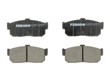 Комплект тормозных колодок из 4 шт. дисков FERODO fdb796