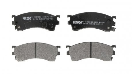 Гальмівні колодки дискові Mazda 626, Xedos 6, 323 FERODO fdb950