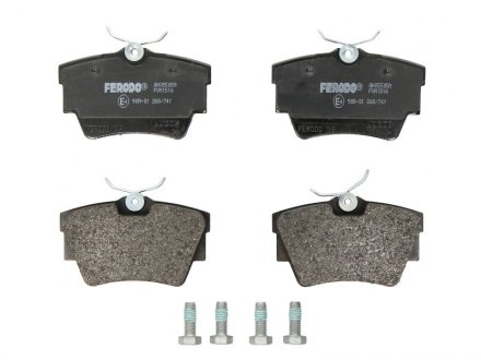 Комплект тормозных колодок из 4 шт. дисков FERODO fvr1516