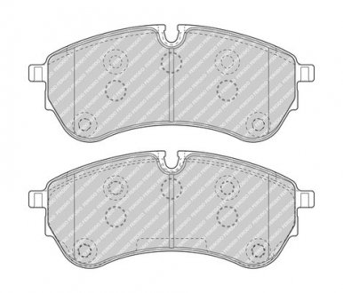 Тормозные колодки, дисковые FERODO fvr5067