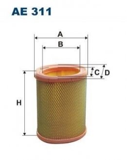 Фільтр повітряний FILTRON ae311