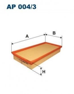 Фильтр воздушный FILTRON ap0043