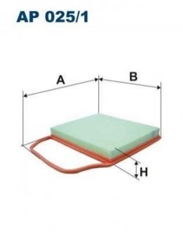 Фильтр воздушный BMW E60, E92, E90, E91, E93, E82, E88 FILTRON ap0251