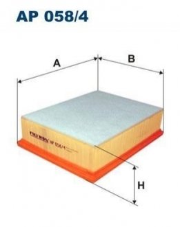 Фильтр воздушный Citroen C4, Peugeot 307, 308 FILTRON ap0584