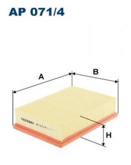 Фильтр воздушный FILTRON ap0714
