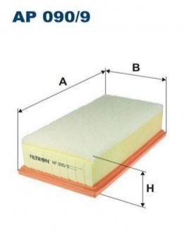 Фільтр повітряний FILTRON ap0909