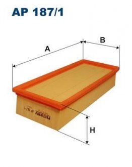 Купить Фильтр воздушный Honda Accord, Civic, Land Rover Freelander FILTRON ap1871 (фото1) подбор по VIN коду, цена 331 грн.