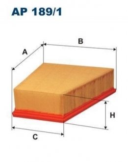 Фильтр воздушный FILTRON ap1891