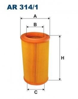 Фільтр повітряний FILTRON ar3141