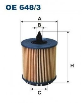 Фильтр масляный FILTRON oe6483