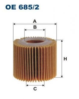 Фільтр масляний FILTRON oe6852