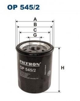 Фильтр масляный FILTRON op5452