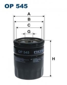 Фильтр масляный FILTRON op545