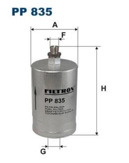 Фільтр паливний FILTRON pp835