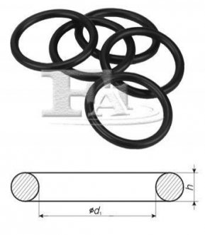 Кольцо резиновое Fischer Automotive One (FA1) 744.520.100