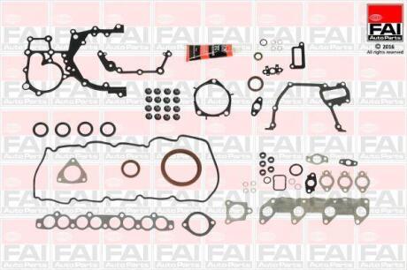 FAI HYUNDAI Комплект прокладок двигуна ACCENT i25 IV Лiфтбек RB 1.6 CRDI 11- i20/i30 1.6 09- KIA PRO CEED JD 1.6 13- Fischer Automotive One (FA1) fs2184nh