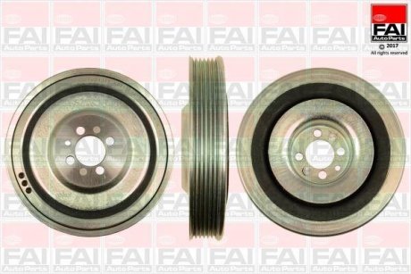 Шкив коленвала 1.9 JTD Punto,Doblo,Stilo,Multipla,Bravo 03- Fischer Automotive One (FA1) fvd1017