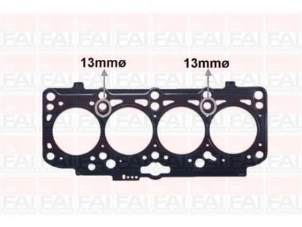 Прокладка Г/Б Audi/VW 1.9SDI/TDI AHF/AGR MLS MOT- 2! 1.63MM Fischer Automotive One (FA1) hg1011a