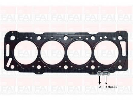 Прокладка Г/Б PSA Citroen Berlingo 1.9D DW8 5! 1.42mm MLS 96- Fischer Automotive One (FA1) hg867