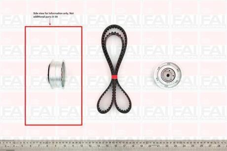 FAI VW К-т ГPМ рем.+ролик AUDI 16 A3/A4Golf IV 16/20 SKODA 16/20 SEAT Fischer Automotive One (FA1) tbk90