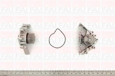 FAI CITROEN помпа води C4 Grand PicassoC4 IC5 IIIJumpyFiat ScudoPeugeot 206/806 2.0 Fischer Automotive One (FA1) wp6309