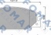 Купить Колодки тормозные дисковые Opel Frontera FOMAR fo 486681 (фото1) подбор по VIN коду, цена 727 грн.